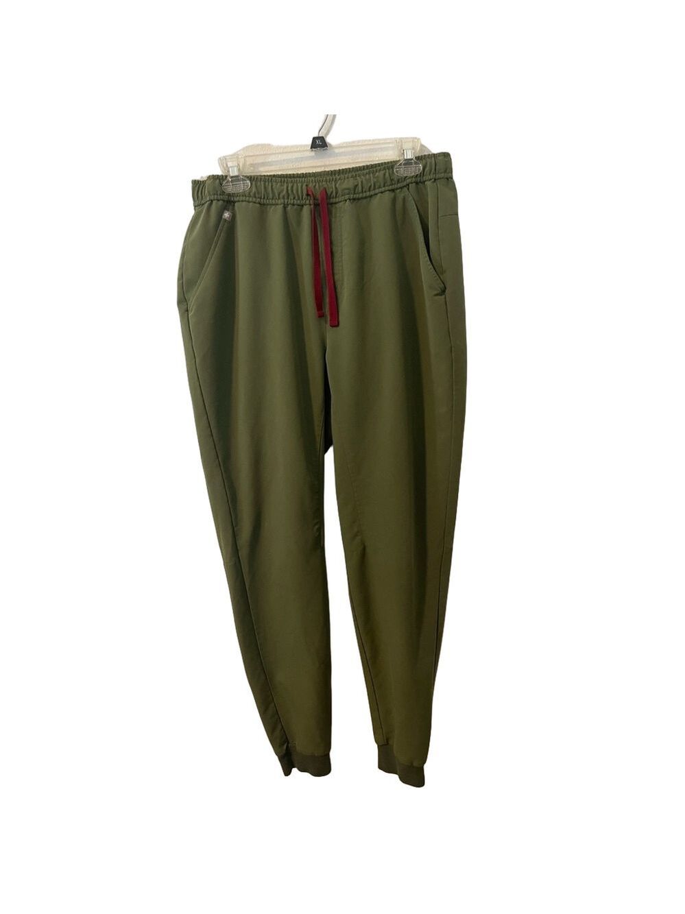 Figs Dark Green Moss Men’s Tansen Jogger Scrub Pants L/T Drawstring Pockets